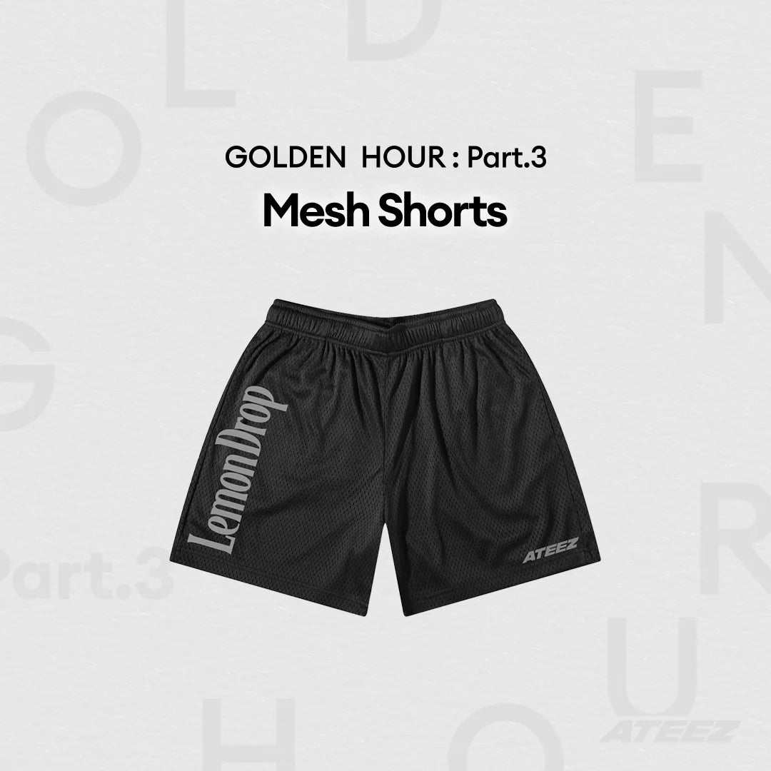 Golden hour part 3 / mesh shorts / taille S M