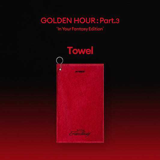 ATEEZ SERVIETTE DE PLAGE GOLDEN HOUR Part.3 In Your Fantasy Edition