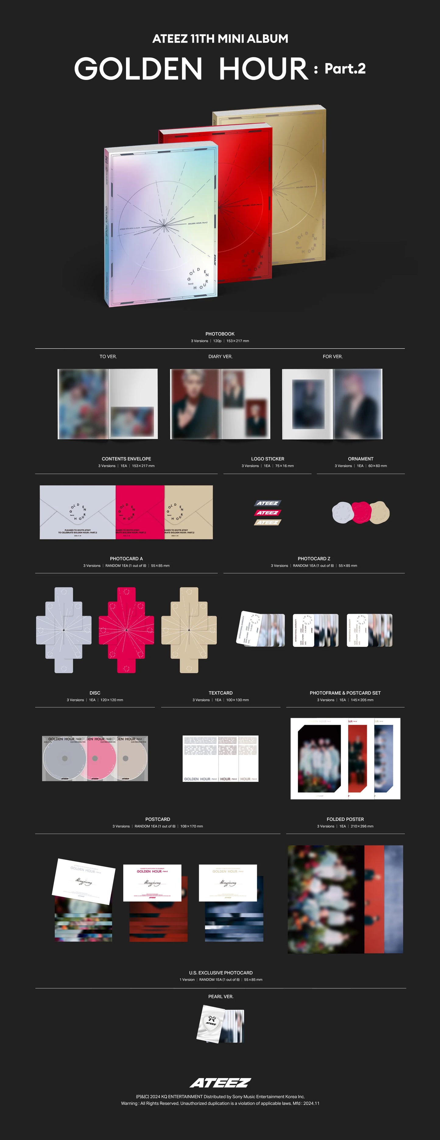 GOLDEN HOUR : Part.2 Diary Version Exclusivité Fnac Coffret