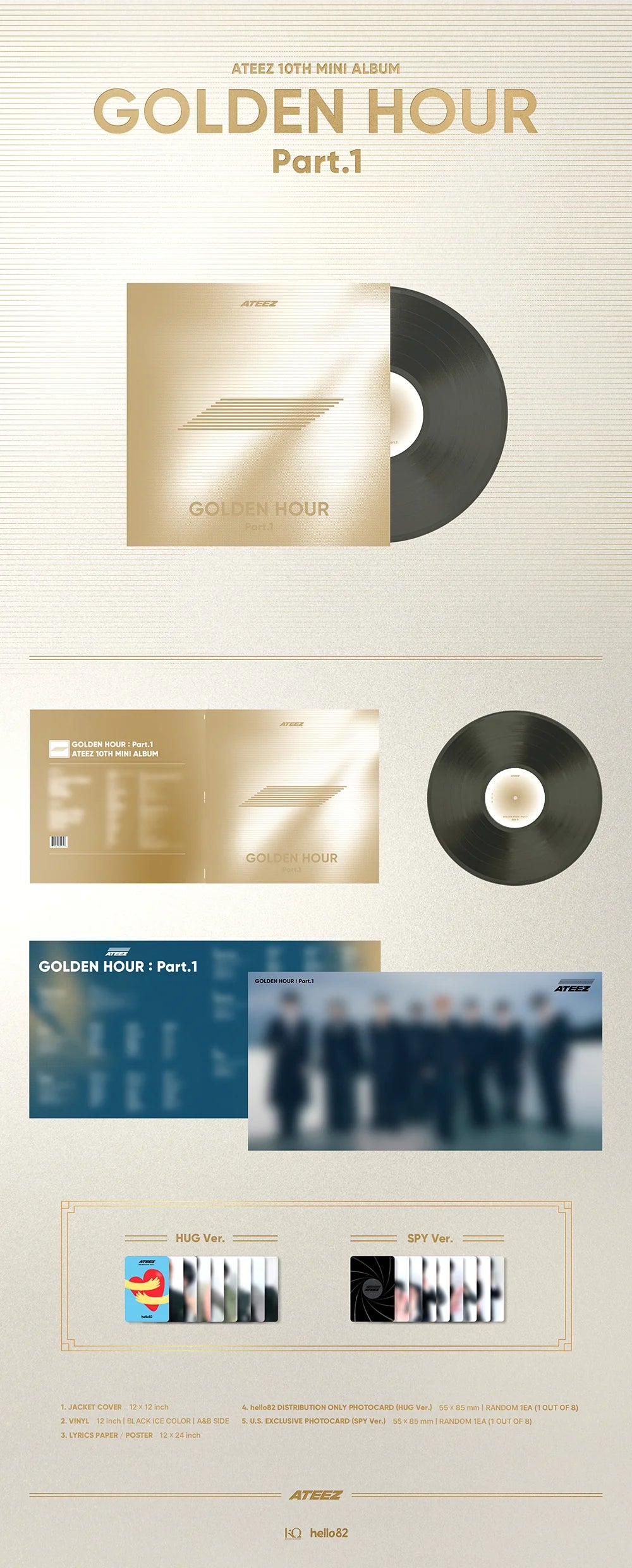 Golden Hour : Part 1 Album Vinyle