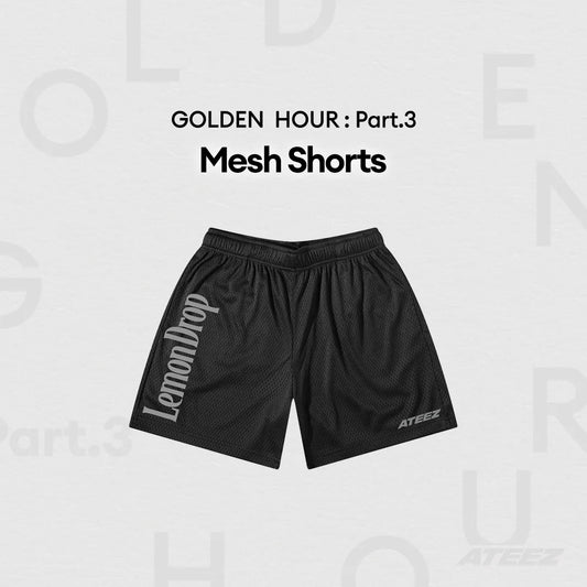 Golden hour part 3 / mesh shorts / taille S M