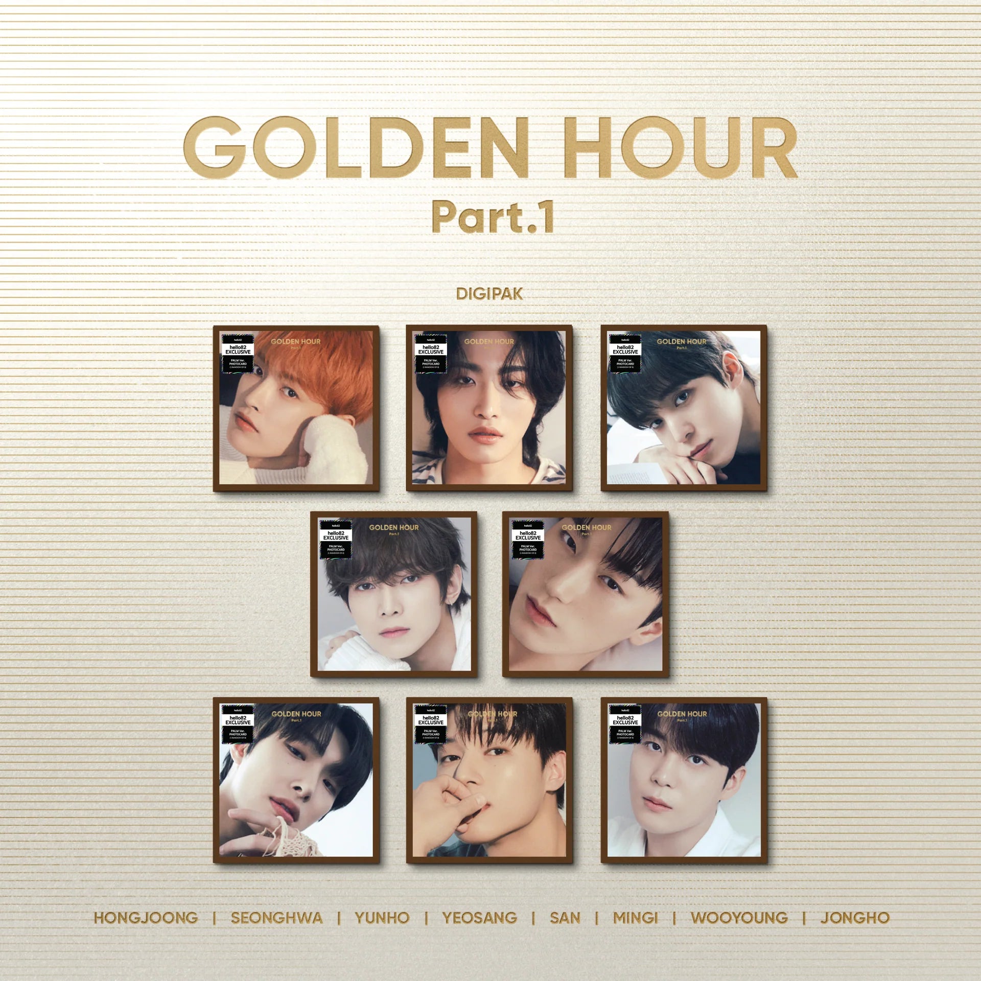 Golden Hour Part 1 Europe Hello82 Exclusive – FNAC - Boutique